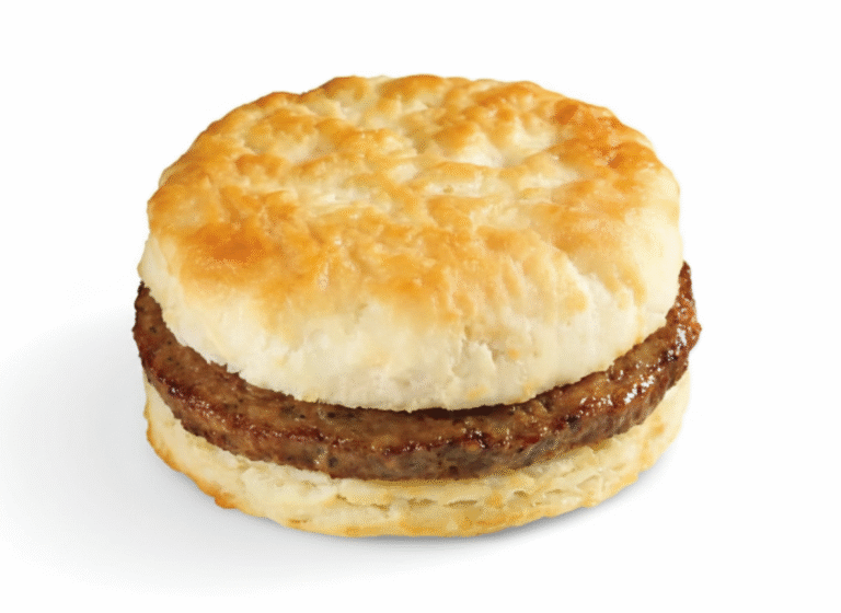 Whataburger Biscuit with Sausage Price, Nutrition, and Allergens